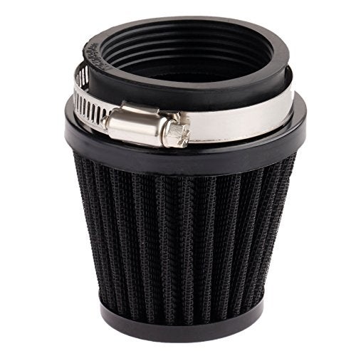 Mtsooning Air Intake Filter Pod, 54mm/2.12" Tapered Clamp-on Breather, Inlet Truck Cold Cone Cleaner Replacement for Motorcycle ATV Dirt Pit Bike Go Kart 50-110cc - Image 1