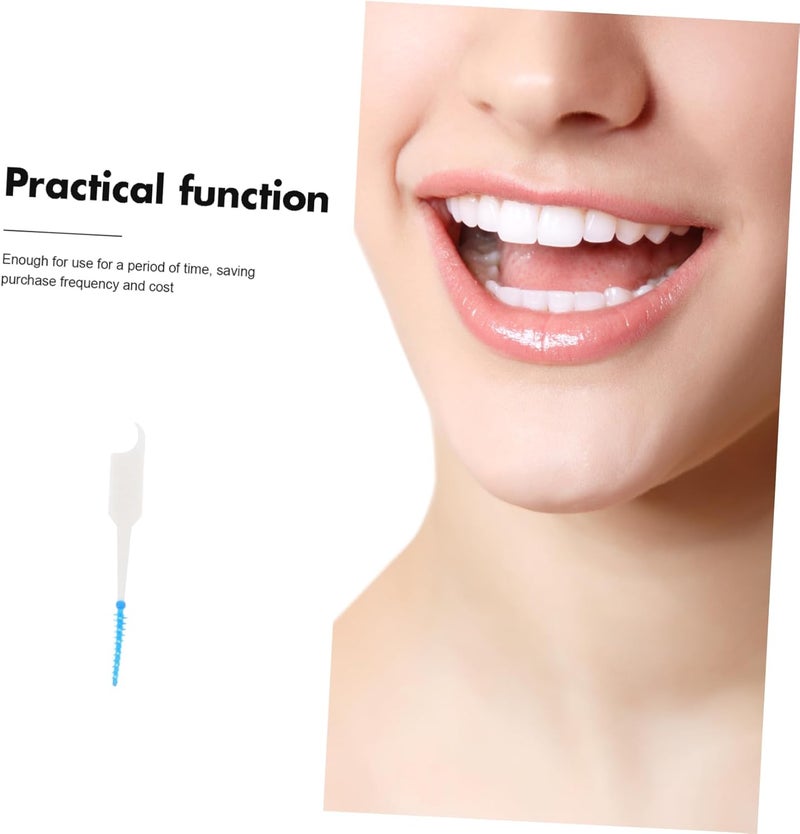 ORFOFE Protect Your Gums 300 Soft Silicone Interdental Brushes Deep Cleaning for Teeth Travel-Friendly Picks - Image 5
