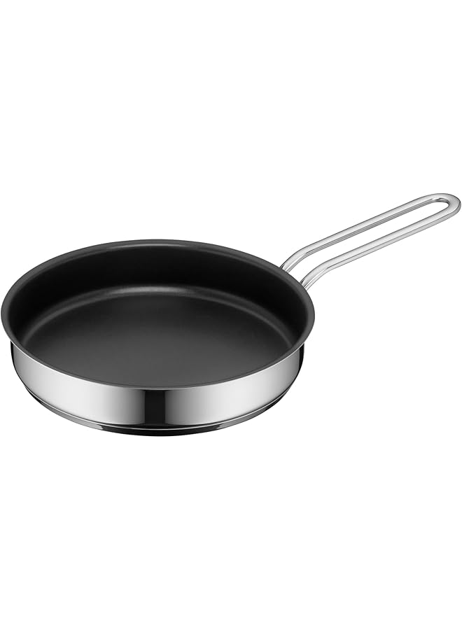 دبليو إم إف مقلاة صغيرة ١٨ سم، مطلية، مصنوعة من الفولاذ المقاوم للصدأ. آمنة للاستخدام في غسالة الأطباق. - Image 1