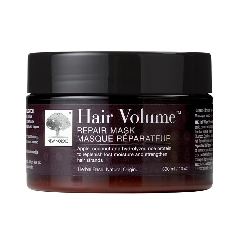 NEW NORDIC Hair Volume Repair Mask for Dry Damaged Hair & Natural Growth, Rebuild Moisture Balance, Volumize & Strengthen, 10 oz - Image 1