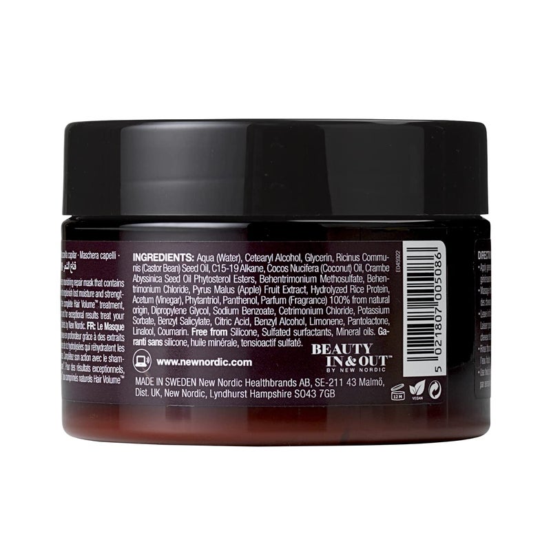 NEW NORDIC Hair Volume Repair Mask for Dry Damaged Hair & Natural Growth, Rebuild Moisture Balance, Volumize & Strengthen, 10 oz - Image 5
