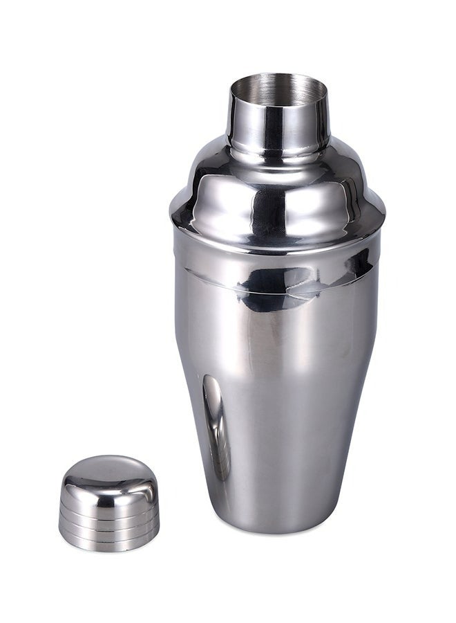 RollsTimi  Stainless Steel Cocktail Shaker Silver 9cm - Image 1