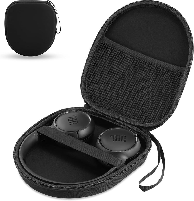 VERTUS® Headphone Carrying Hard Storage Bag Case Cover Compatible for JBL Tune 510BT 520BT 720BT 770NC 660NC 670NC 675NC (Black) - Image 1