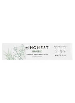 The Honest Company The Honest Company, Everyday Diaper Rash Cream, Sensitive, Fragrance Free, 2.5 oz (70.8 g)  - Image 2