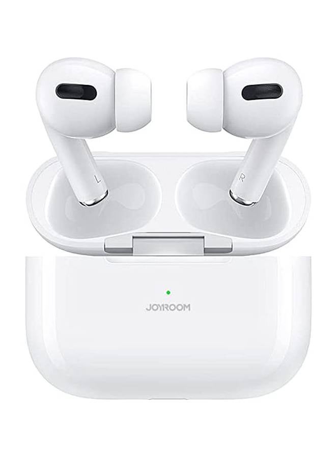 جوي روم سماعات أذن لاسلكية JR-T03S Pro TWS مع أطراف أذن بديلة وحافظة واقية، الإصدار القياسي باللون الأبيض أبيض - Image 1
