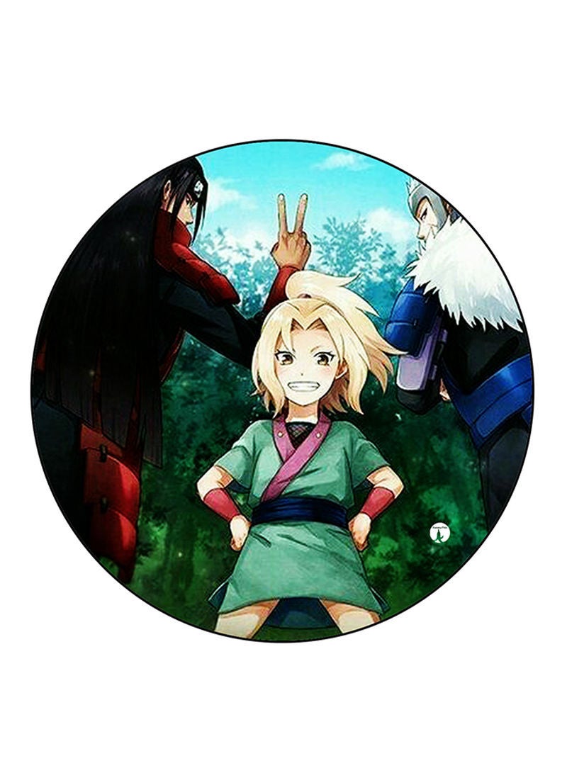 RKN Anime Naruto Printed Mouse Pad  Multicolour