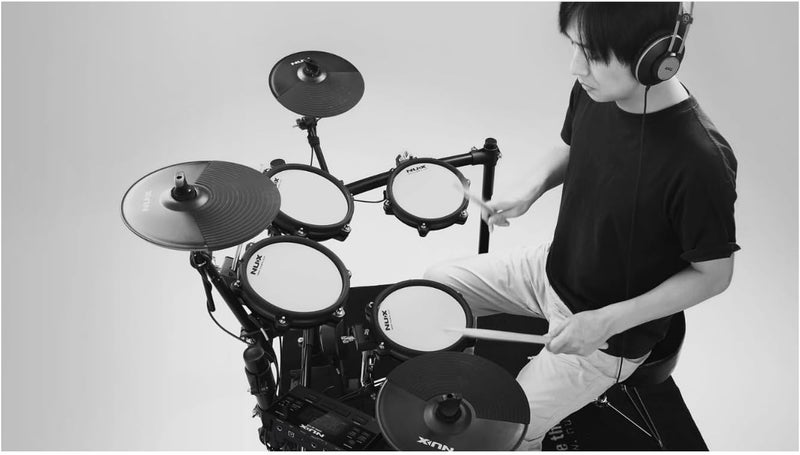 نكس NUX DM-210 All Mesh Head Digital Drum Kit - 3 Years Warranty - Image 4