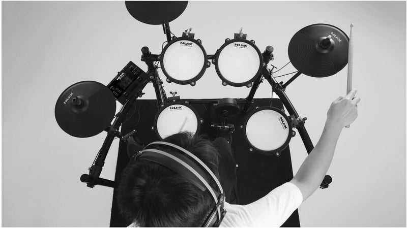 نكس NUX DM-210 All Mesh Head Digital Drum Kit - 3 Years Warranty - Image 3