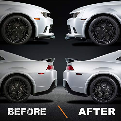 NDRUSH Blackout Side Marker Lights Vinyl Tint Film Precut Overlay Front Rear Sidemarker Wrap Cover Compatible with Chevy Camaro 2010-2015 - Image 2