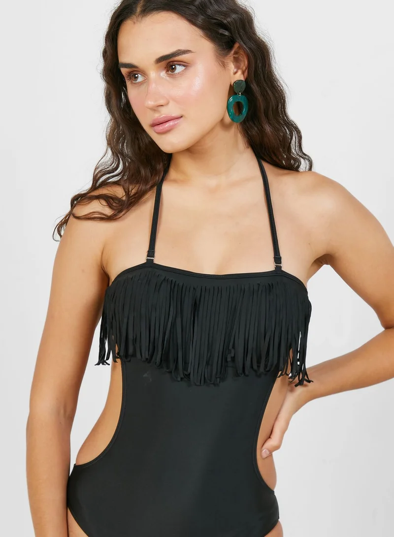 ELLA Strappy Cutout Swimsuit