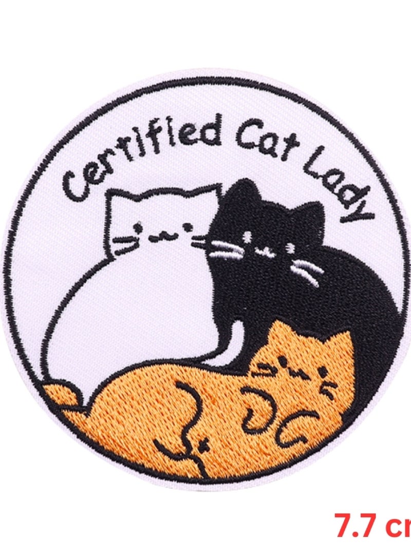 Project Nomad Project Nomad Velcro Hook Patch, Tacti-Cool ANIMALS  Collection, Cat 4  for bag/vest, tech gadgets for kids & adults, for school backpack, for pencil case, for gym bag, gift for men/women 7.7x3.03 - Image 1