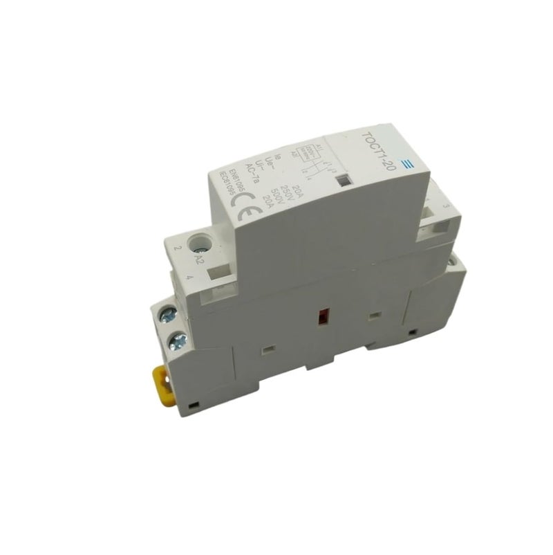 2 Pole 20A 220V 230V AC Modular Contactor 2NO Din Rail Mount 50 60Hz - Image 4