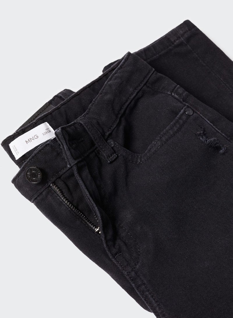 Kids Rinse Ripped Jeans
