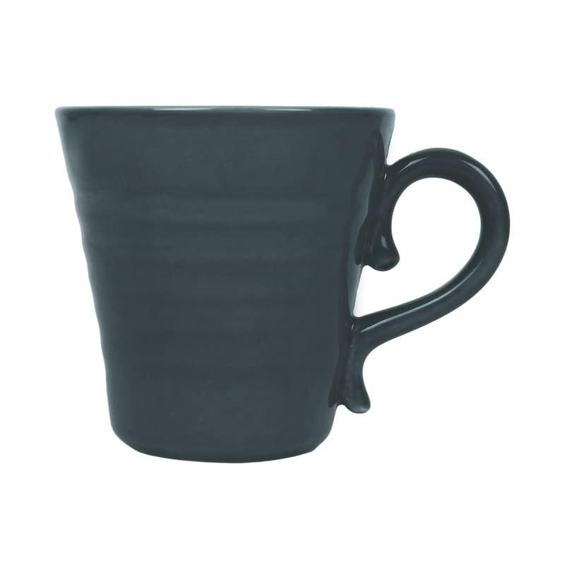 Kittens KITTENS Large Blooming Coffee Mugs, 300 ml, Grey and Yellow, Set of 4 - Image 5