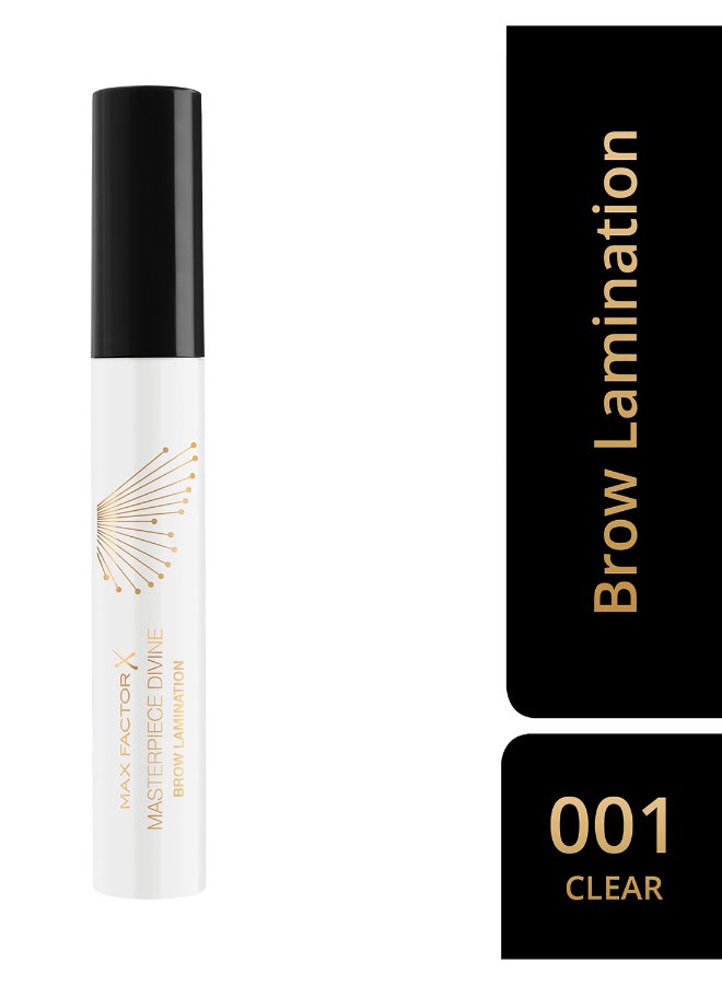 Max Factor Masterpiece Brow Lamination Gel - 001 - Clear, 7ml - Image 2