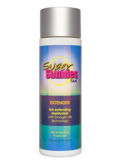Super Sunnies Super Sunnies Tan Extender Moisturizer Lotion with Tanogen HB for Indoor Tanning Beds & Sunless Tanning, Enriched with Aloe & Hawaiian Coconut Oil, Jojoba Oil & Nuts 8 oz.  - Image 1
