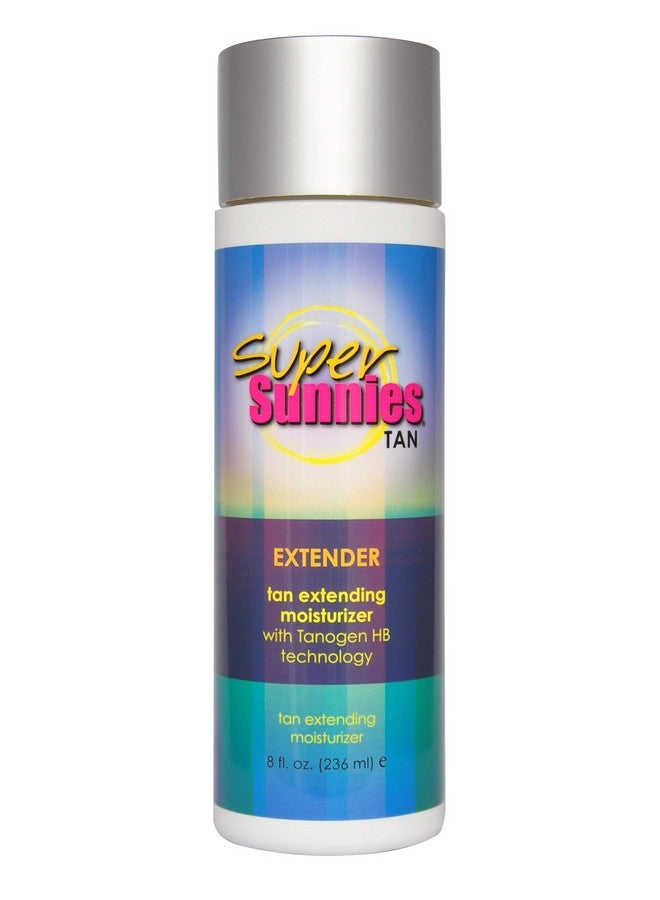 Super Sunnies Super Sunnies Tan Extender Moisturizer Lotion with Tanogen HB for Indoor Tanning Beds & Sunless Tanning, Enriched with Aloe & Hawaiian Coconut Oil, Jojoba Oil & Nuts 8 oz. - Image 1
