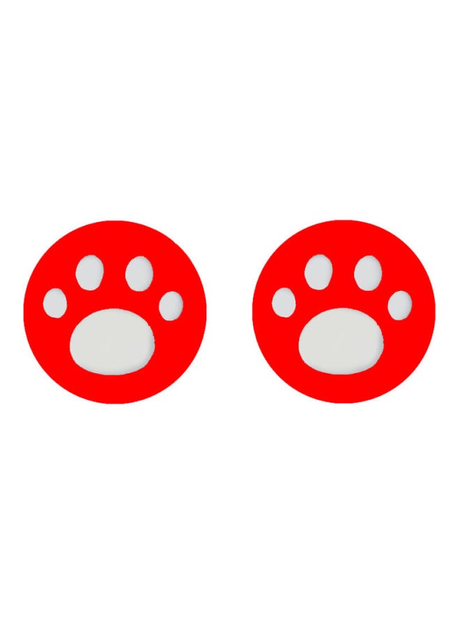 Loquat Nintendo Switch Handle Rocker Cap Lite Cat Claw Rocker Cover Joycon on NS Handle Silicone Case-Product Color:SW Red And White - Image 1