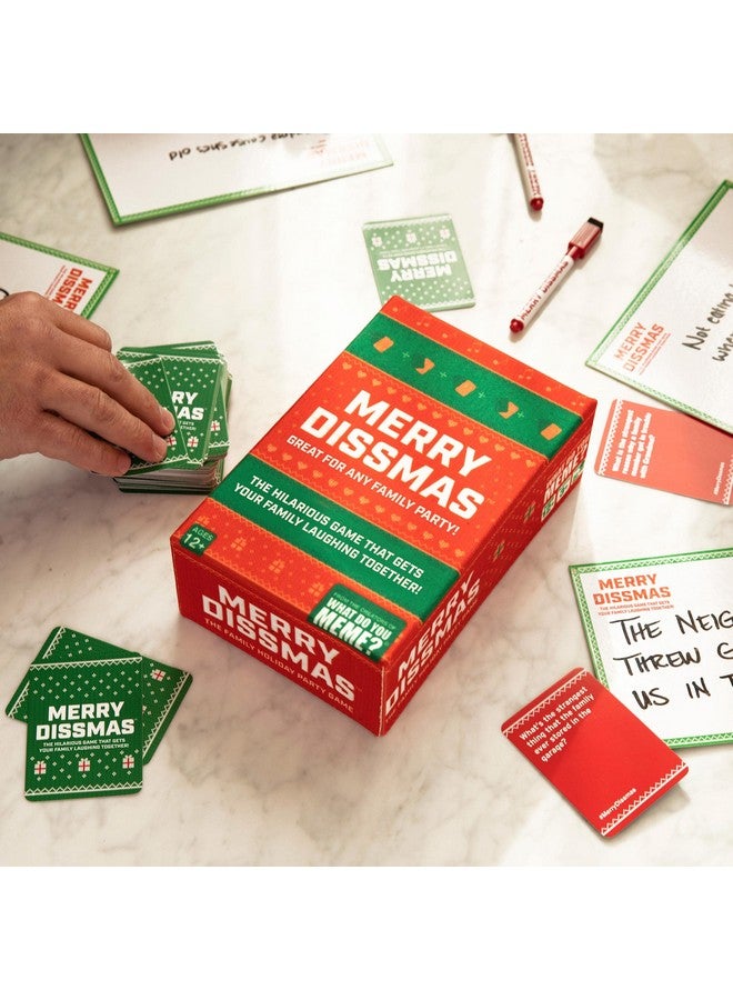 WHAT DO YOU MEME? Merry Dissmas - The Hilarious Family Holiday Party Game Family - Image 4