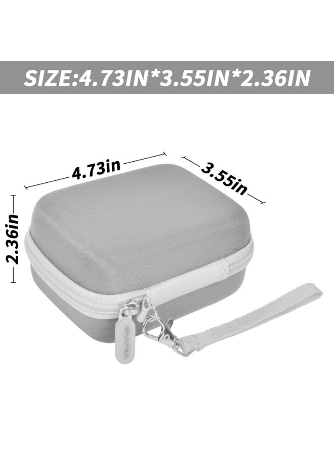ASIV Universal digital camera case (gray) - Suitable for Kodak Pixpro / Suitable for VAHOIALD / Suitable for Sony DSCW800 830 / Suitable for Canon PowerShot 180 190. With accessory storage function  - Image 5