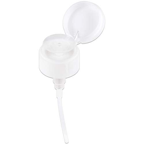 PANA 10oz. (Quantity: 2 Pieces) Liquid Push Down Pump Dispenser Empty Bottle with Flip Top Cap (Clear) - Image 4