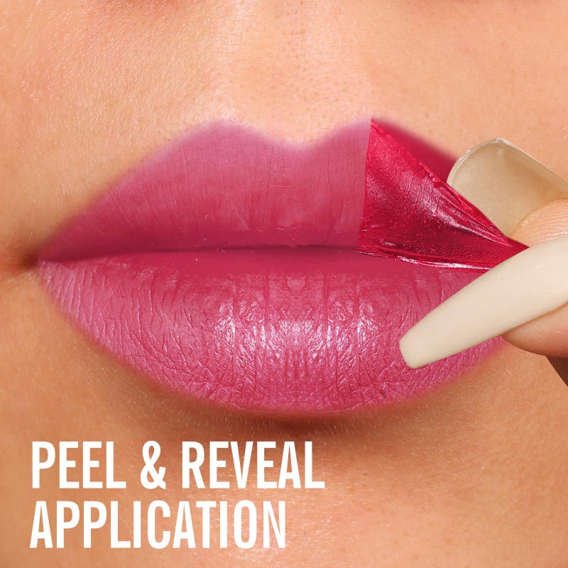 KIMUSE Tattoo Peel & Reveal Lip Stain, Waterproof Long Lasting Peel Off Lip Liner Tattoo, Non Stick Color Peel Off Mask Lip Gloss Makeup - Image 2