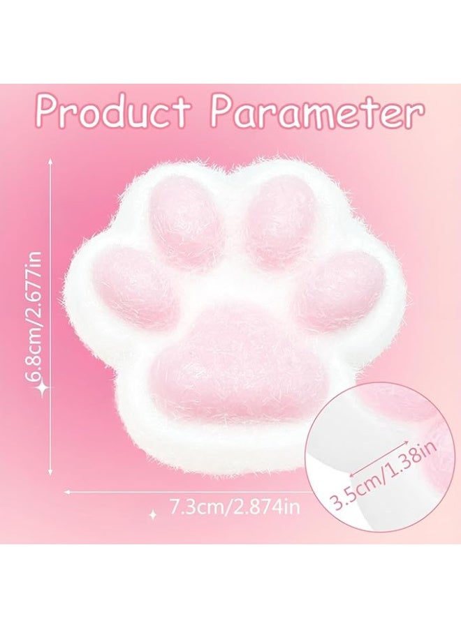 Handmade Big Cat Paw Silicone Squeeze Toys, Cat Paw Taba Squishy, Fufu Cat Paw Sensory Toys for Stress Relief - Image 1
