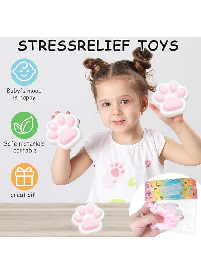 Handmade Big Cat Paw Silicone Squeeze Toys, Cat Paw Taba Squishy, Fufu Cat Paw Sensory Toys for Stress Relief - Image 3