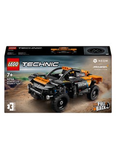 LEGO سيارة سباق تقني نيون مكلاين إكستريم E، مركبة سحب على الطرق الوعرة للأطفال، هدية للصبية والفتيات بعمر 7 سنوات وأكثر (252 قطعة) 42166  - Image 2