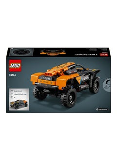 LEGO سيارة سباق تقني نيون مكلاين إكستريم E، مركبة سحب على الطرق الوعرة للأطفال، هدية للصبية والفتيات بعمر 7 سنوات وأكثر (252 قطعة) 42166  - Image 3
