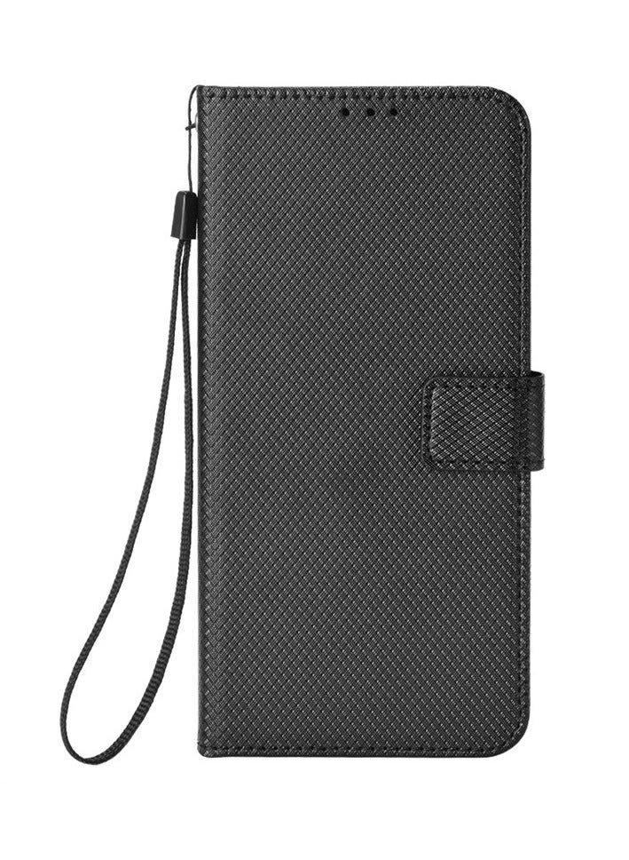 General Phone Case for ZTE Nubia Z60 Ultra: Leather Flip Wallet Case with Card Slot, Stand Holder, and Magnetic Closure  - Image 3