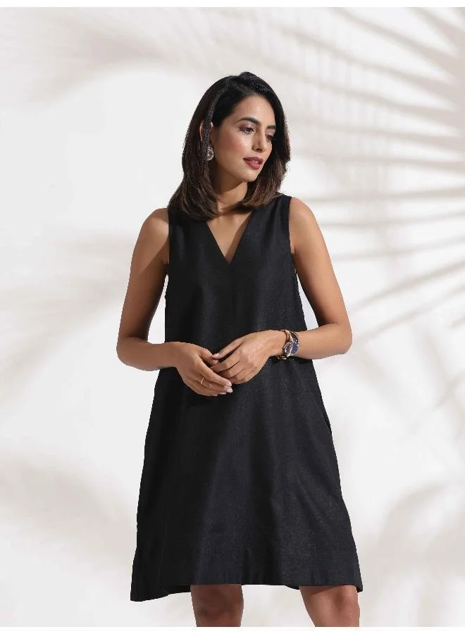 trueBrowns Sleeveless A-Line Dress