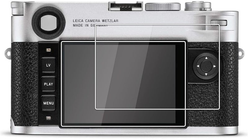 kinokoo Screen Protector for Leica M10 M10-P Camera, 0.25mm 9H Hardness Tempered Glass Film Crystal Clear Film for Leica M10 - Bubble-free/Anti-scratch(2 pack) - Image 1