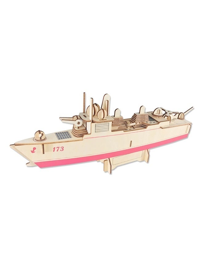 3D Puzzles for Adults Ship Model Kit, Ship Models Building Kits,Ship 3D Puzzle Family Puzzle, Desk Decor Birthday Gifts for Women Men - Image 1