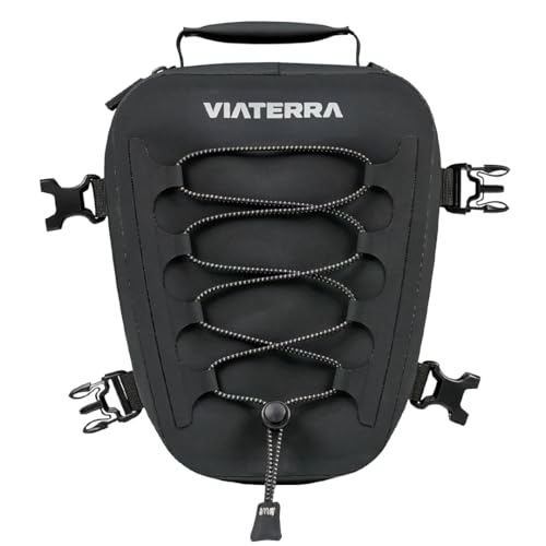 ViaTerra 100% Waterproof 6L Tailbag I Universal motorcycle seat bag I No outer rain cover or inner liner needed - Image 2