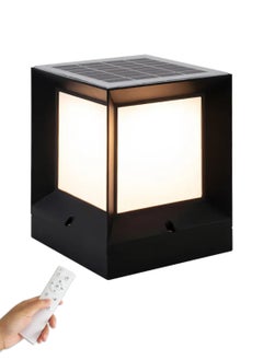 Vmax Solar LED Outdoor Deck Light Solar Deck Lighting Outdoor Solar Lamp LED Deck Light Outdoor Solar Lighting Solar Pathway Light Solar Garden Light Solar Yard Light Pier Mount Light Solar Post Cap Light Solar Column Light 4-Sided Solar Light 360° Lighting Solar Lamp  - Image 1