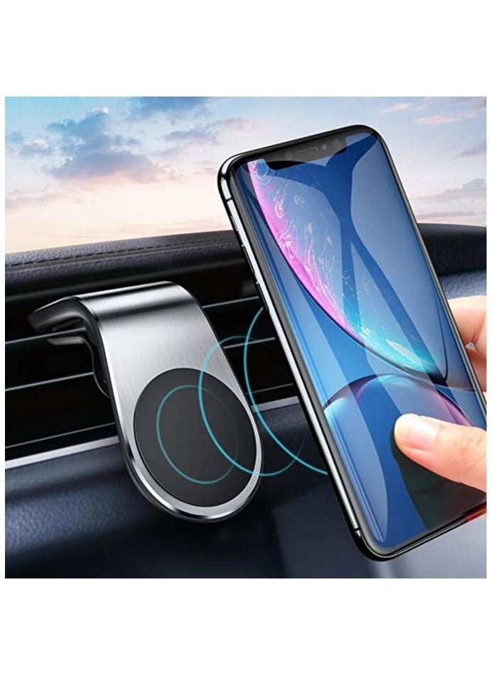 Yesido Universal Metal Magnetic Car Phone Holder Mini Air Vent Clip Mount Magnet Mobile Stand  - Image 4