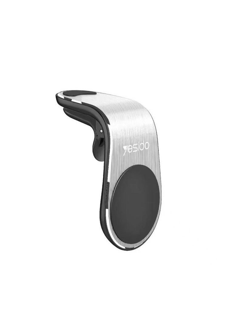 Yesido Universal Metal Magnetic Car Phone Holder Mini Air Vent Clip Mount Magnet Mobile Stand  - Image 1