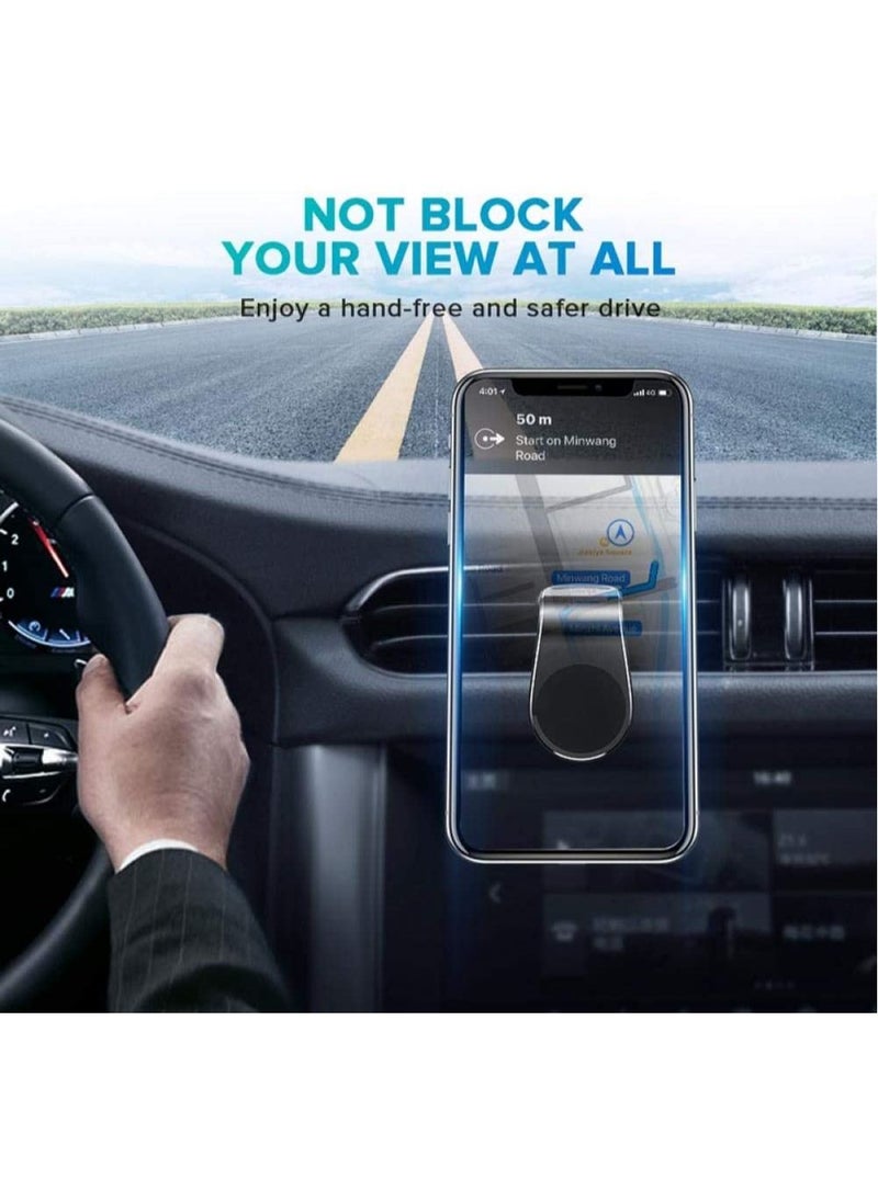 Yesido Universal Metal Magnetic Car Phone Holder Mini Air Vent Clip Mount Magnet Mobile Stand  - Image 3