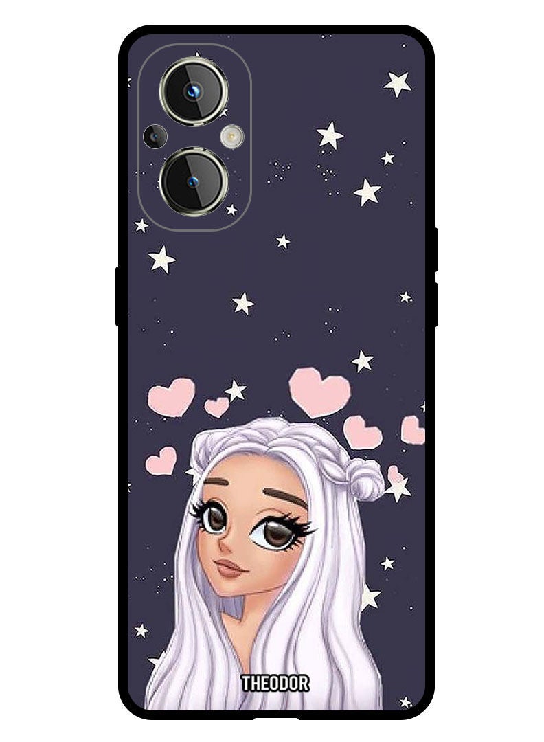 Theodor Protective Case Anti Scratch Shock Proof Bumper Cover For Oppo Reno 8 Z  Love Star Background - Image 1