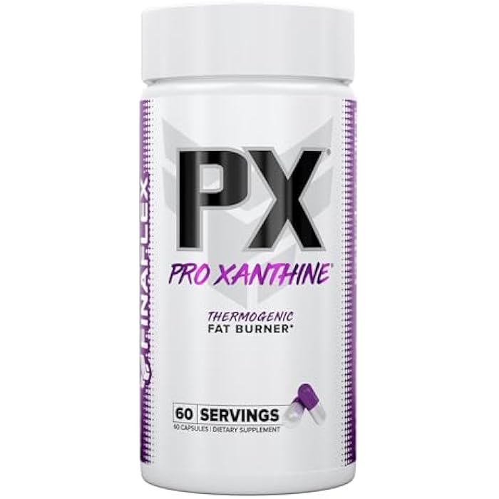 FINAFLEX PX PRO Xanthine - 60 Capsules - Thermogenic - Promotes Energy, Focus & Appetite Suppression - With Caffeine & TeaCrine - 60 Servings - Image 1
