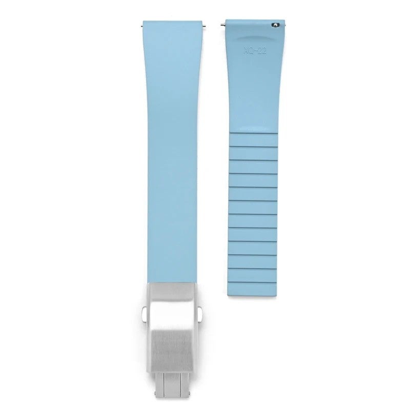 Bluejw Replacement Watch Strap for Cartier – 18mm 19mm 20mm 21mm 22mm FKM Rubber Watch Bands in Multiple Colors - Image 1
