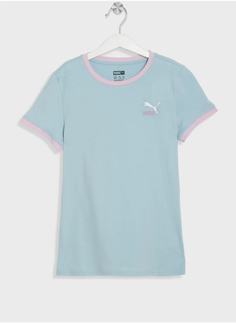 PUMA Kids Classics Two Color Logo T-Shirt