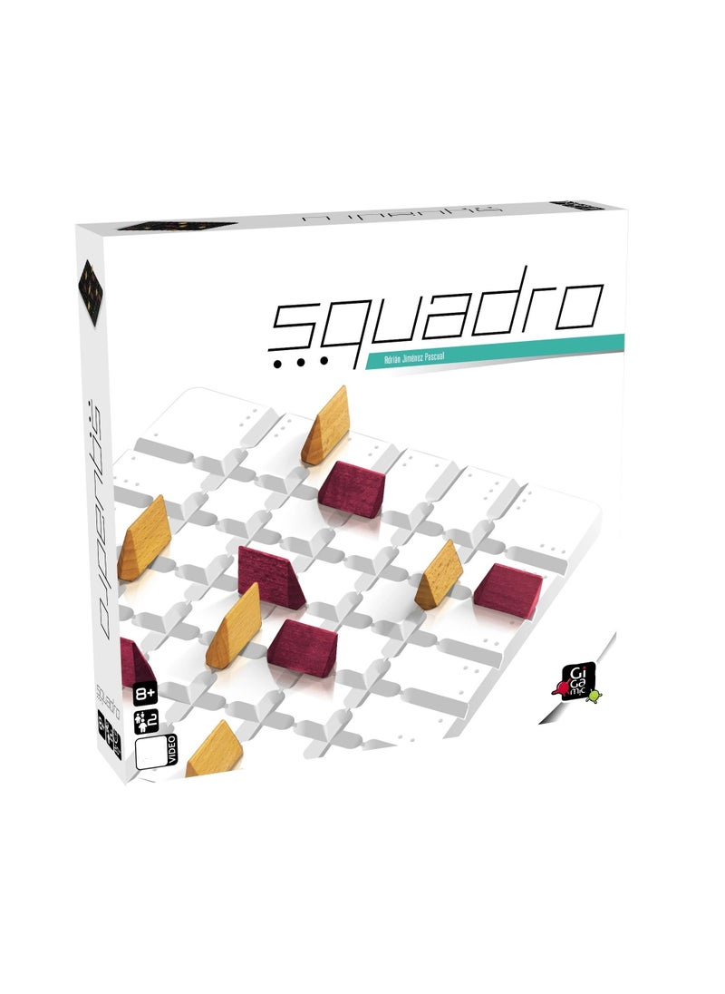 Gigamic Squadro Base Game - Strategy Game - Gigamic - For Ages 8+ - Original - One Size  - Image 1