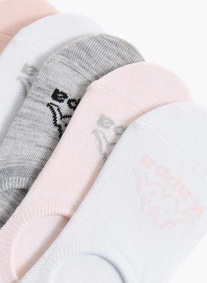 Kappa  Kappa Pack of 5 Invisible Socks for Women | Best Price UAE