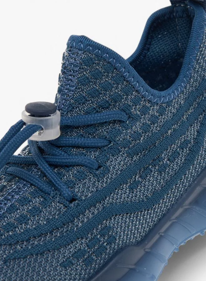 Oaklan by Shoexpress NAVY Boys Monotone Sports Shoes with Lace-Up Closure for Men | Best Price UAE