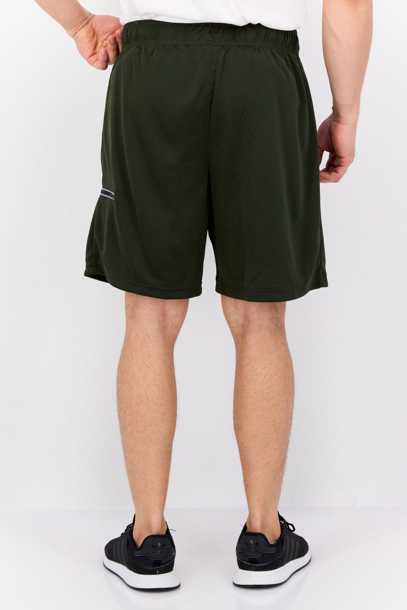 Legend Men Sportswear Fit 8,5 Inseam Training Shorts, Dark Green - Image 3