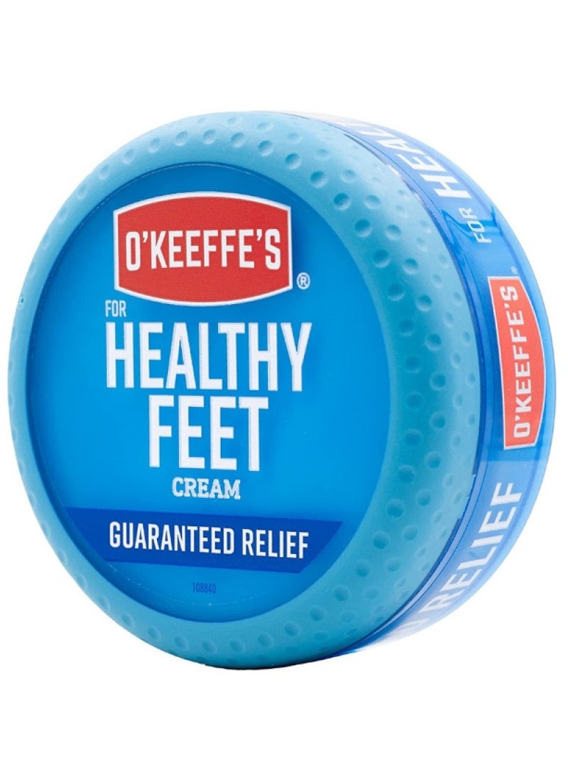O'Keeffe's O'Keeffe Healthy Feet Foot Cream treats dry, cracked feet and instantly boosts hydration levels, 76g/2.7oz, (Pack of 1) - Image 1