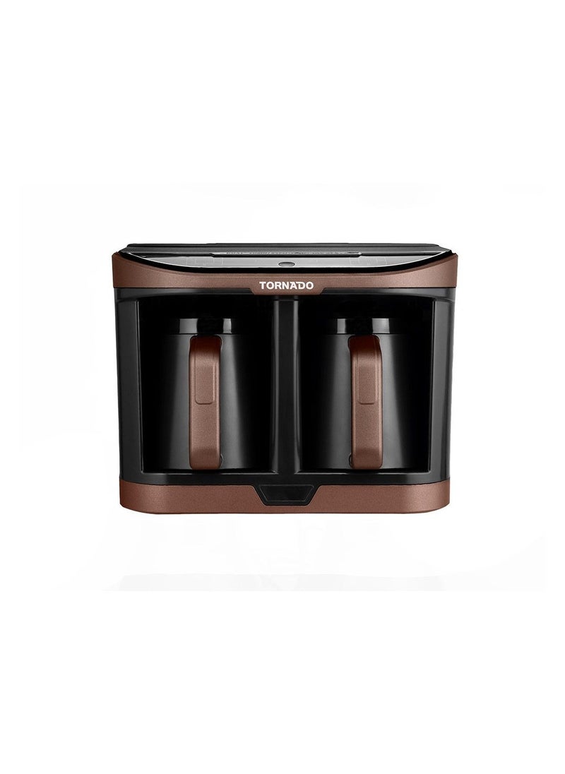 TORNADO TORNADO Automatic Turkish Coffee Maker 660ml Brown x Black Water Tank TCME-100D-PRO  - Image 1