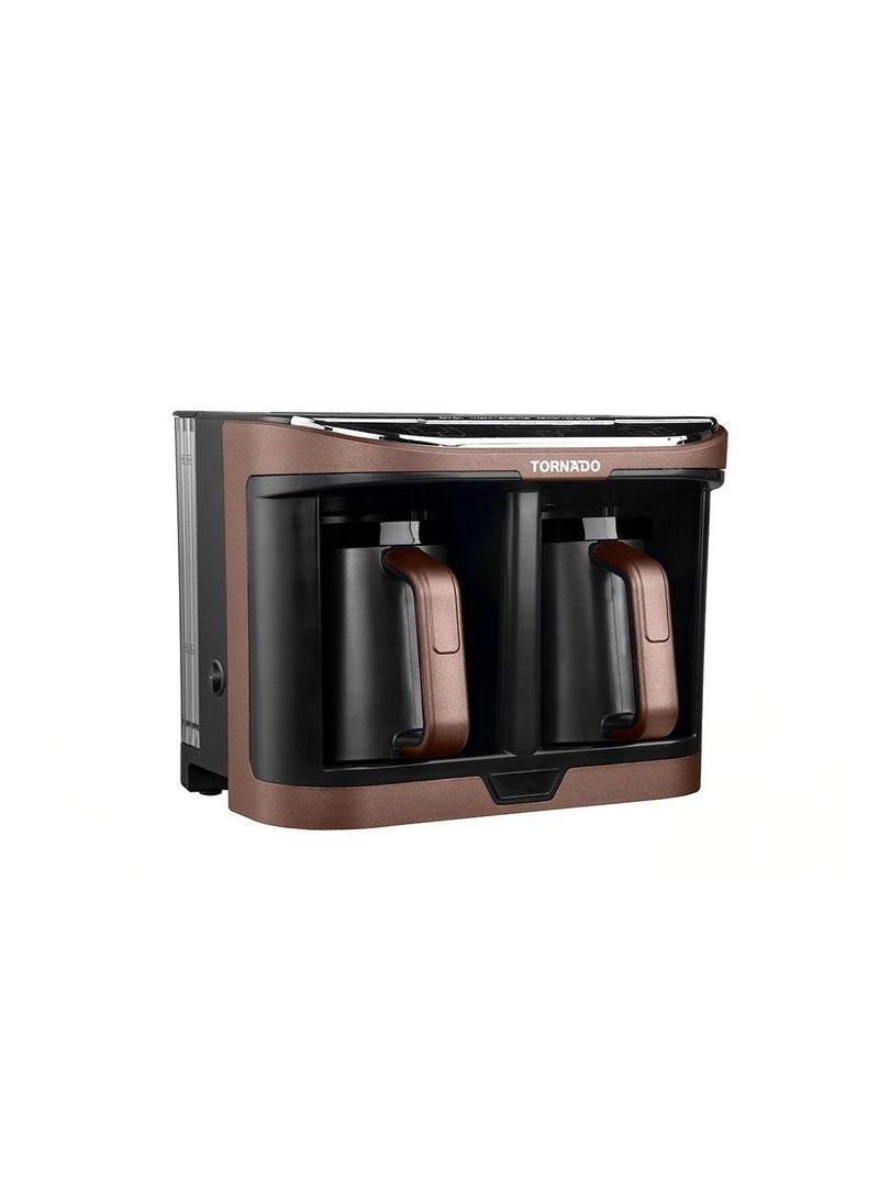 TORNADO TORNADO Automatic Turkish Coffee Maker 660ml Brown x Black Water Tank TCME-100D-PRO  - Image 3